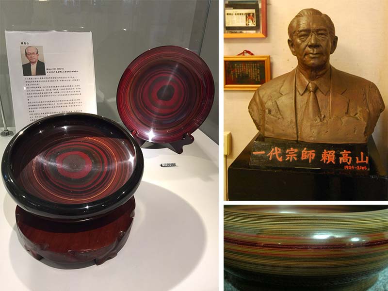 【漆器】千層堆漆技法 光如鏡面、色彩鮮豔多變 Taiwan lacquerware craft culture art